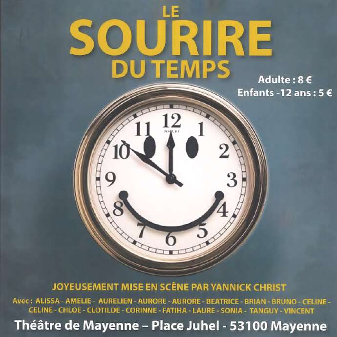 LE SOURIRE DU TEMPS, PAR REFLETS DE SCÈNE