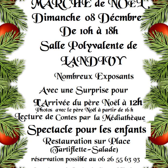 Marché de Noël à Landivy