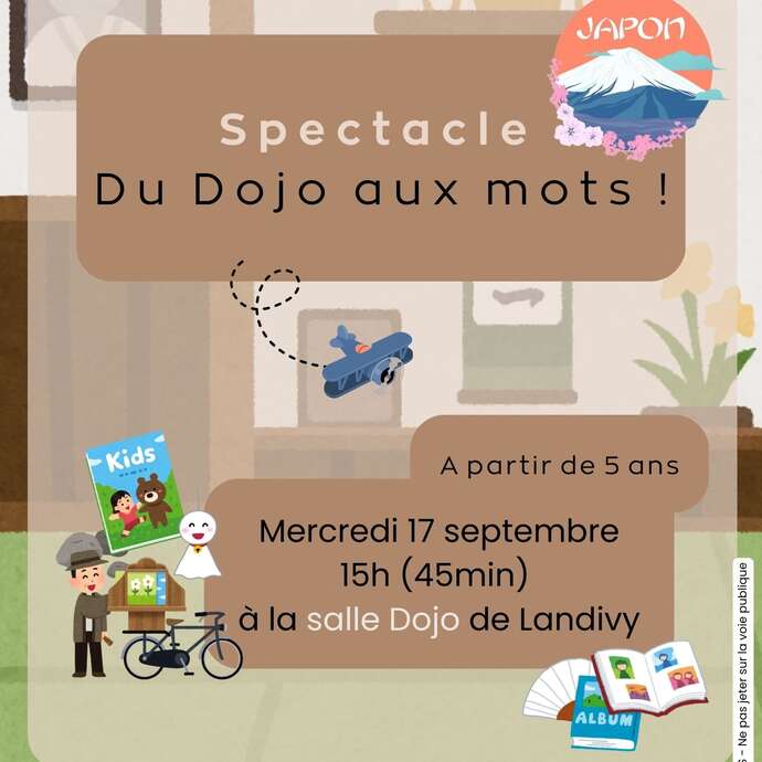 Du Dojo aux mots