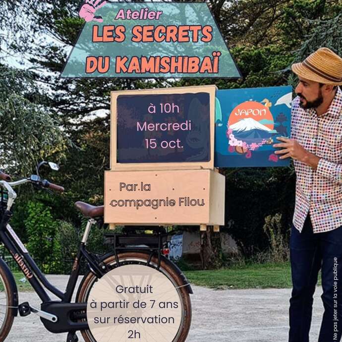 Atelier : Les secrets du Kamishibai (par la Compagnie Filou)