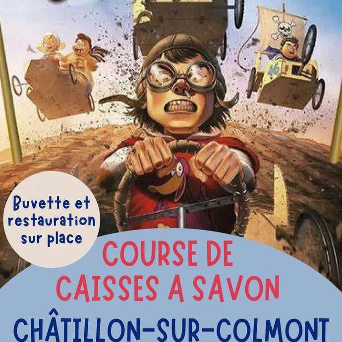 Course de caisses à savon à Châtillon-sur-Colmont