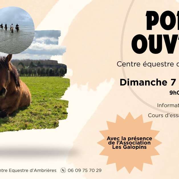 Journée Portes Ouvertes du Centre équestre Journée Portes Ouvertes du Centre équestre