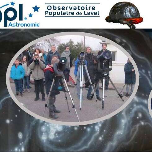 Planétarium et observation aux téléscopes - OPL astronomie, observatoire populaire de Laval