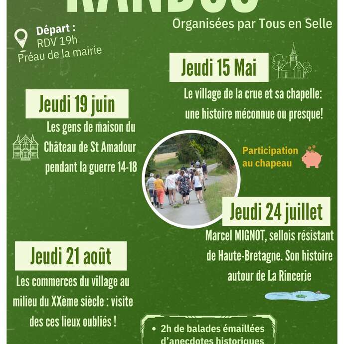 RANDOS TOUS EN SELLE