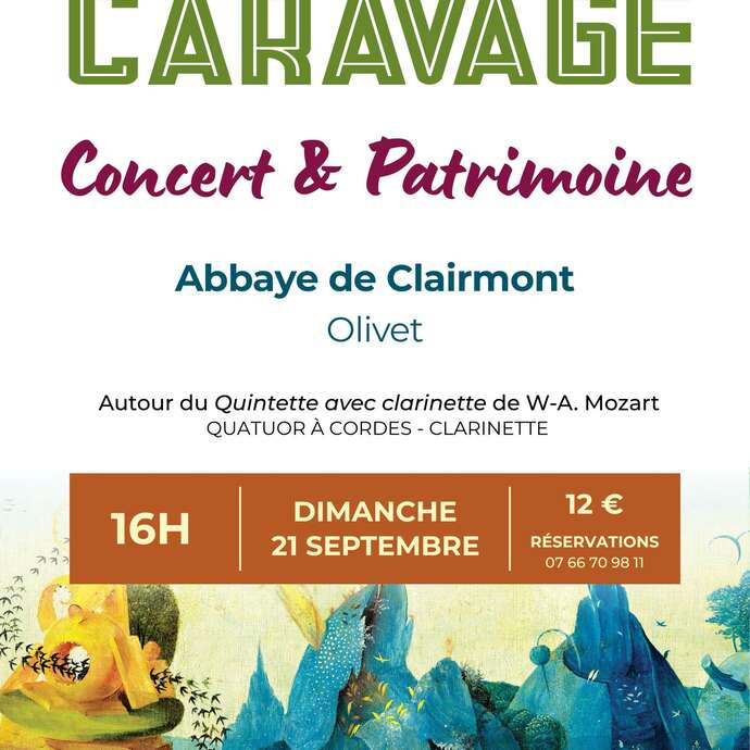 L'été Caravage à l'Abbaye de Clairmont