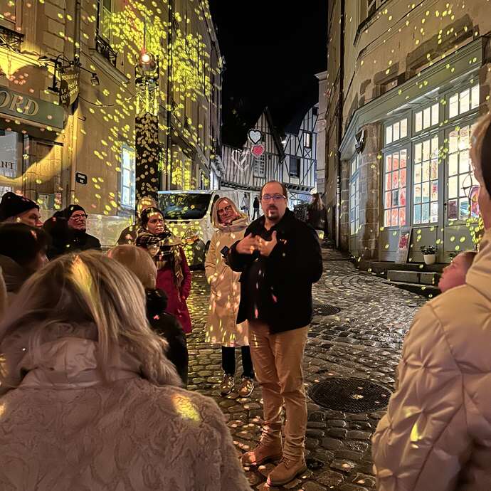 Visite Guidée des Lumières et son vin chaud