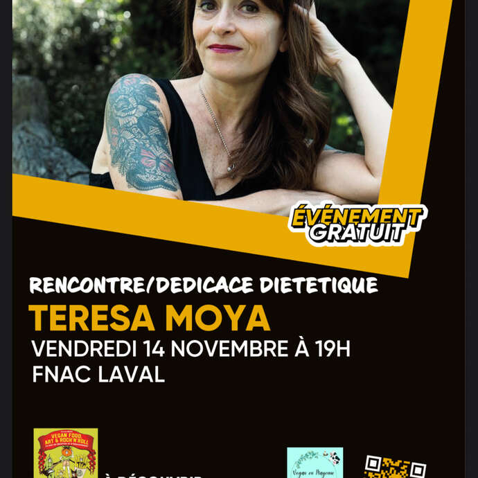 Rencontre dédicace Teresa Moya à la Fnac