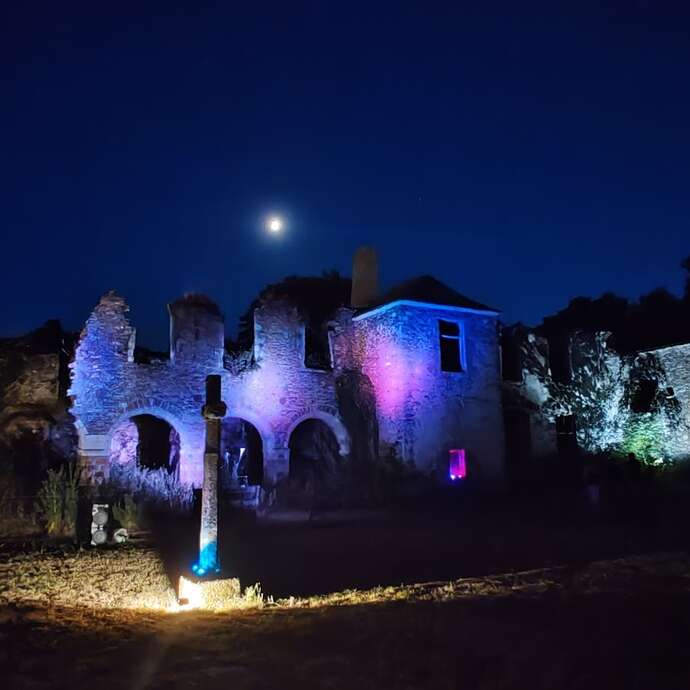 Visite nocturne de l'Abbaye de Clairmont