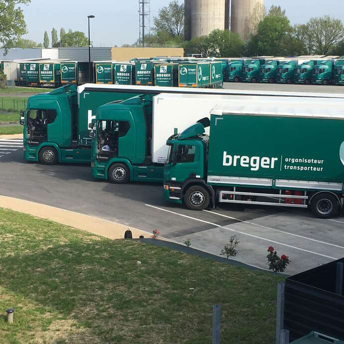 Industrielle Attitude : Transport Breger