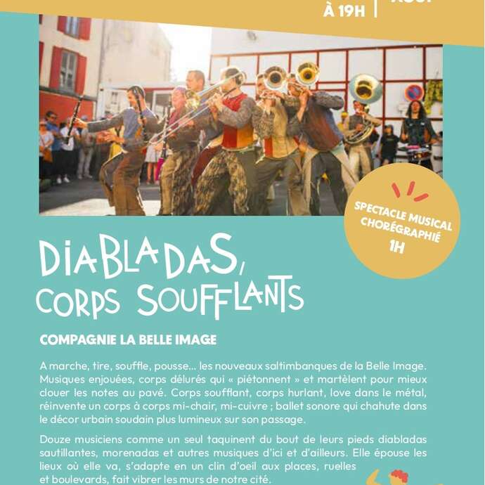 "Diabladas, corps soufflants" - Les Estivales de l'Agglo