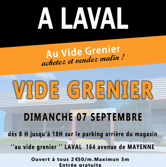 Vide grenier exterieur