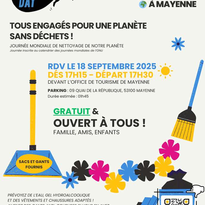 WORLD CLEANUP DAY A MAYENNE