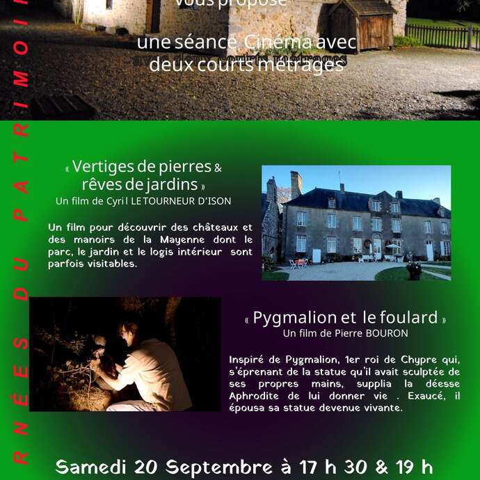 Projection de deux courts métrages