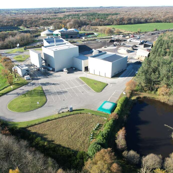 Visite guidée de l'entreprise Eurovia, une usine de production d’enrobés dernière génération,