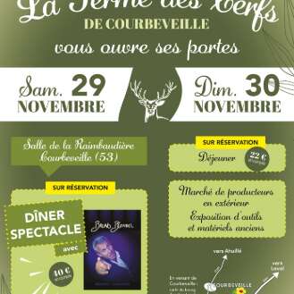 La Ferme aux Cerfs vous ouvre ses portes