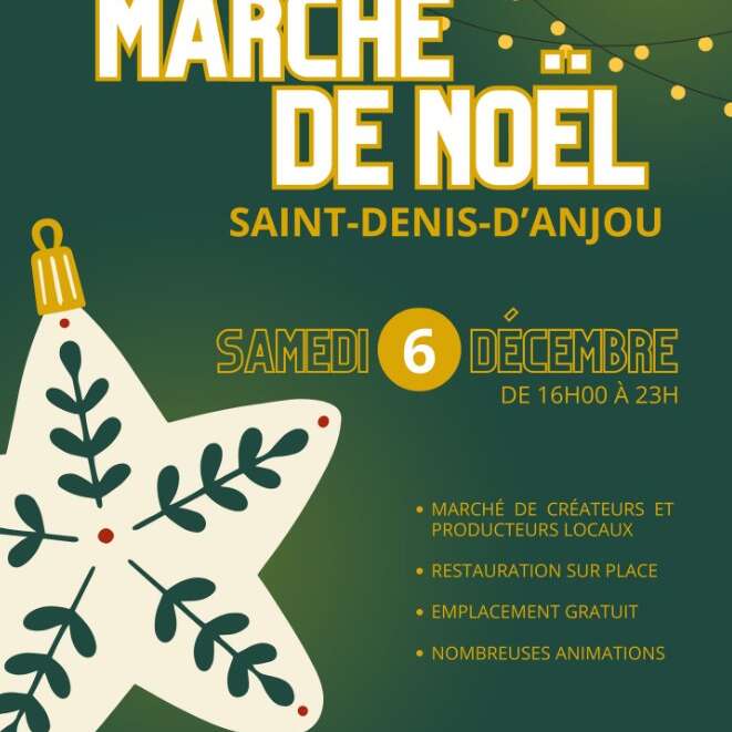 Marché de Noël - Saint-Denis-d'Anjou