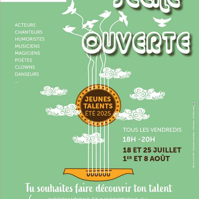 Scène ouverte - jeunes talents