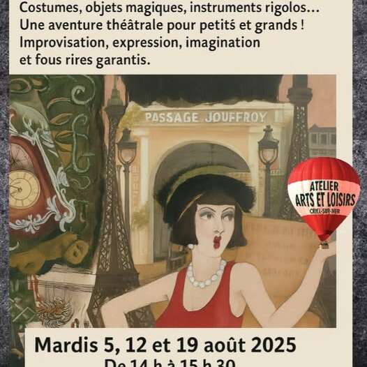 Ateliers de découverte du monde du théâtre