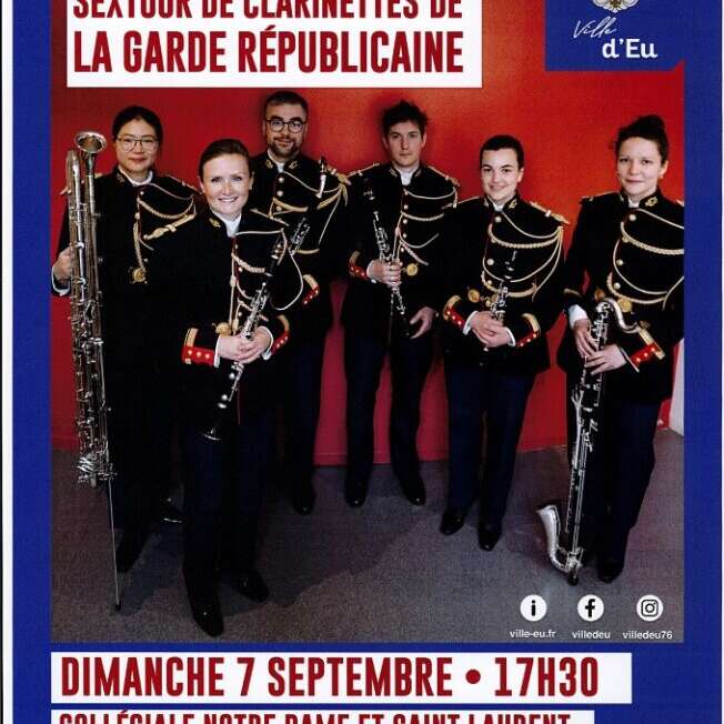Concert - Sextuor de clarinettes de la Garde Républicaine