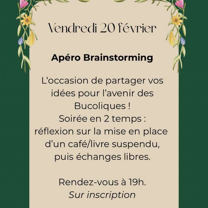 Apéro Brainstorming