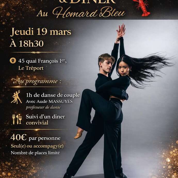 Danse de couple et dîner