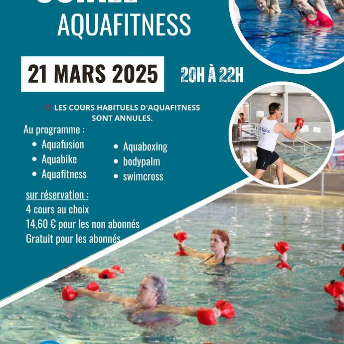 Soirée de l'aquafitness !