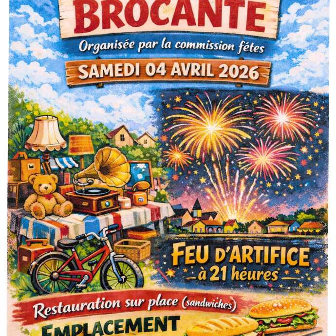 Brocante & Feu d'artifice