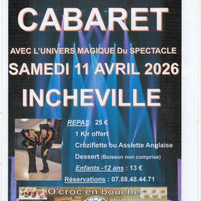 Repas spectacle : Cabaret