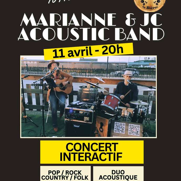 Concert Marianne et JC Acoustic Band