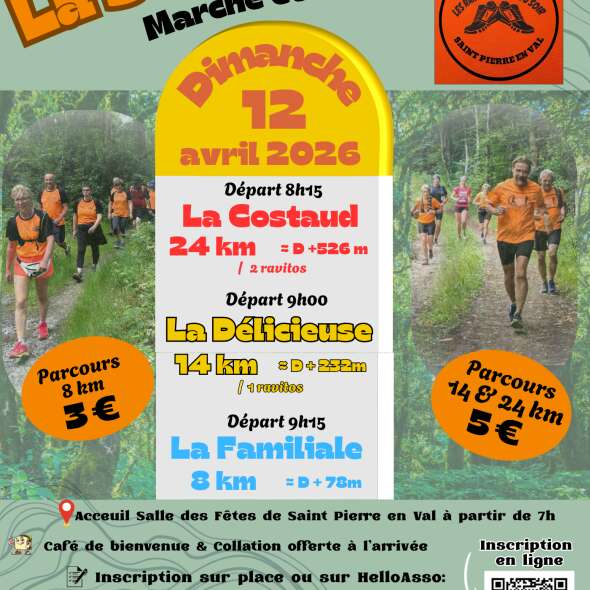 4ème édition : La Saint Pierraise - Marche et Trail