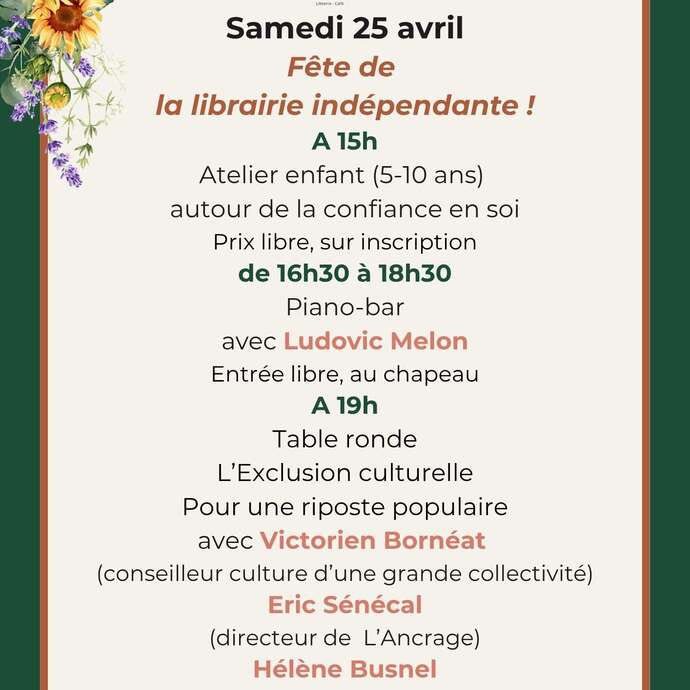 Fête de la librairie indépendante !