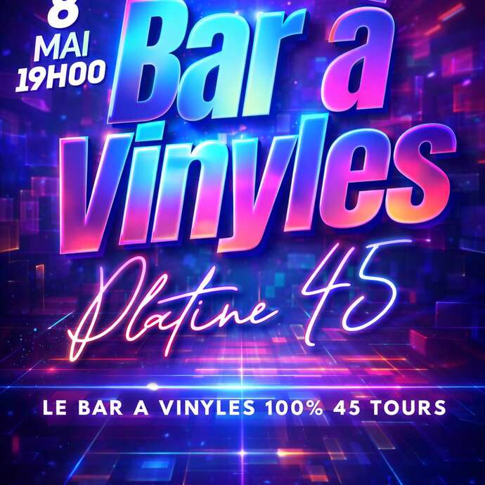 Bar à vinyles