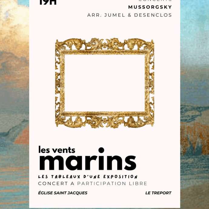 Concert des Vents Marins -"Les tableaux d’une exposition"