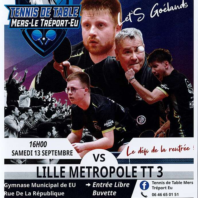 Championnat de France : Match de Tennis de table