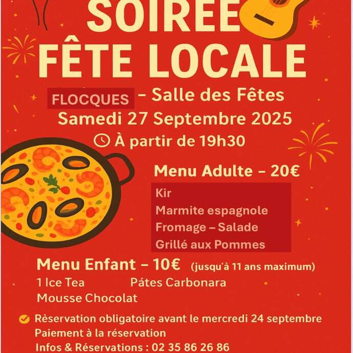 Soirée Fête locale