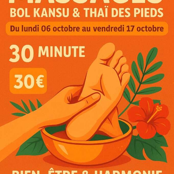 Semaine découverte massages