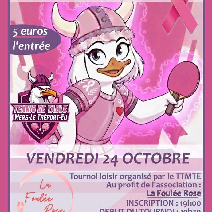 Octobre rose : Tournoi de tennis