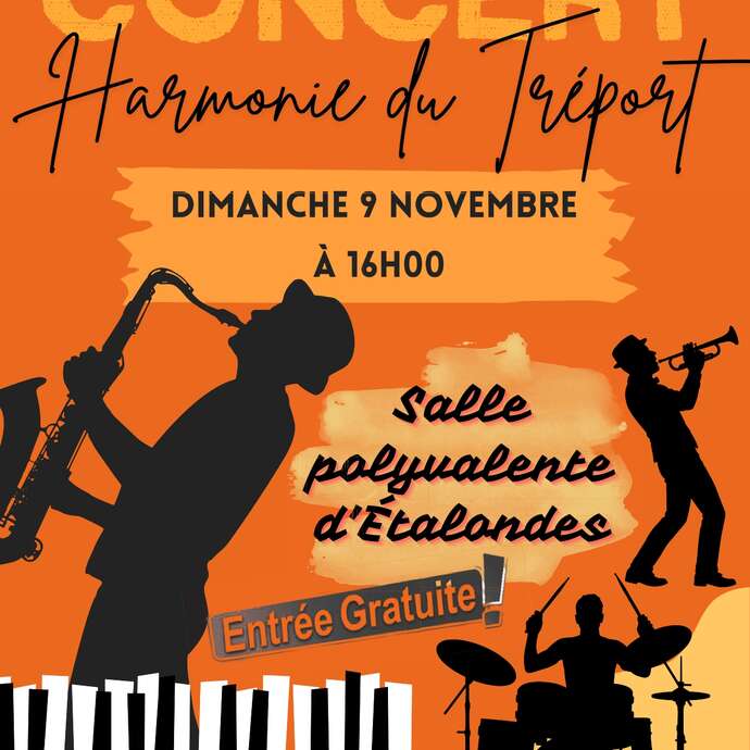 Concert de l'Harmonie du Tréport