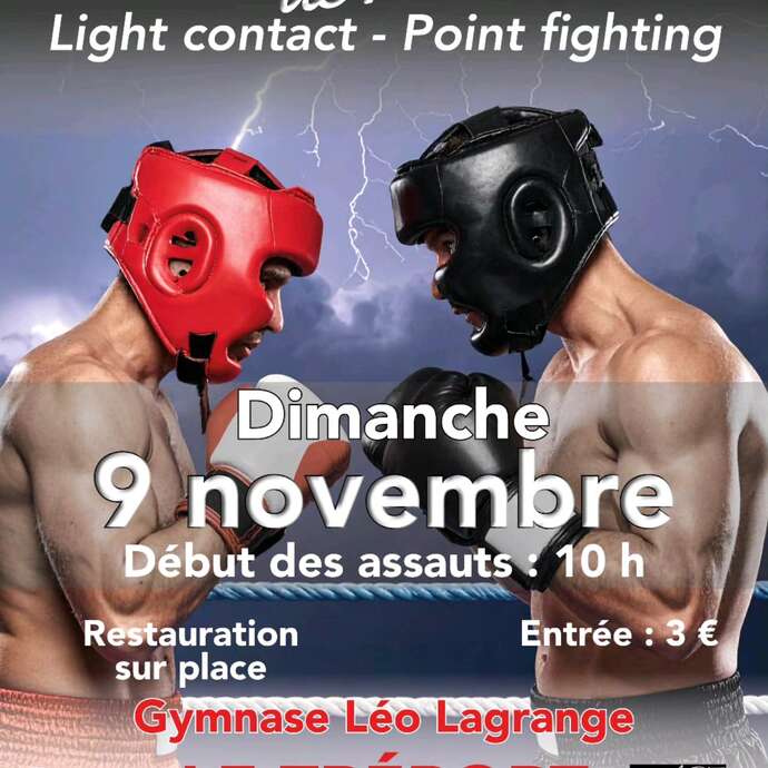 Championnat de Normandie Light Contact - Point fighting Championnat de Normandie Light Contact - Point fighting