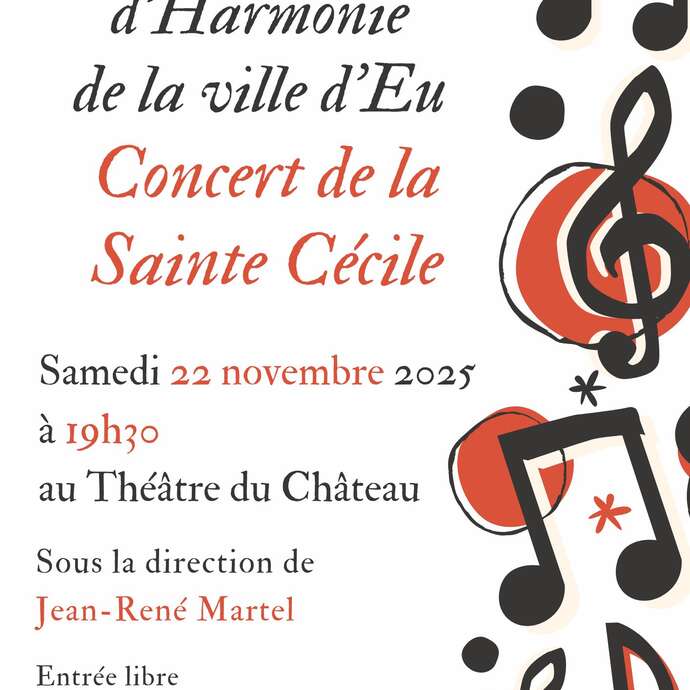 Concert de la Sainte-Cécile : Orchestre d'Harmonie de la ville d'Eu