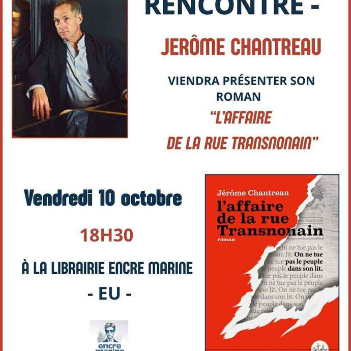 Rencontre avec l'auteur : Jerôme Chantreau