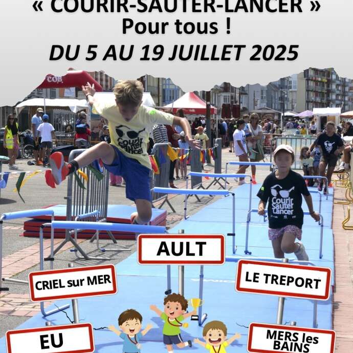 Courir, sauter, lancer… sur la plage ! Courir, sauter, lancer… sur la plage !
