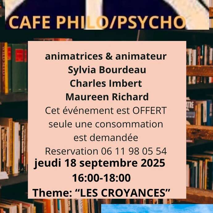 Café philo/psycho