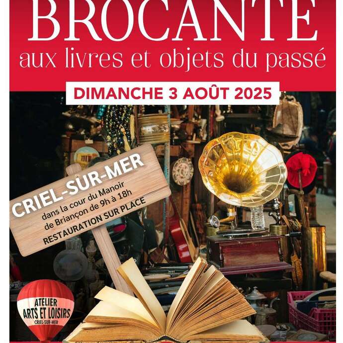 Brocante aux livres & objets du passé