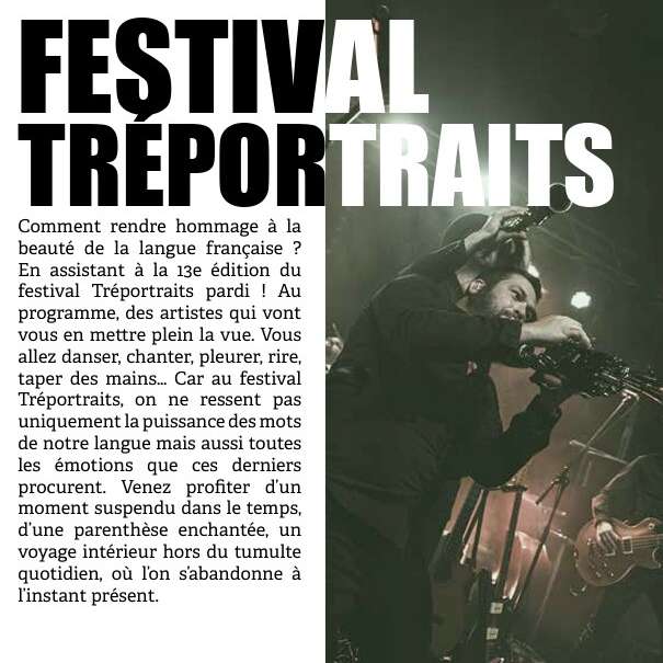 Festival TréporTraits - Les fils du facteur et 10 doigts en cavale Festival TréporTraits - Les fils du facteur et 10 doigts en cavale