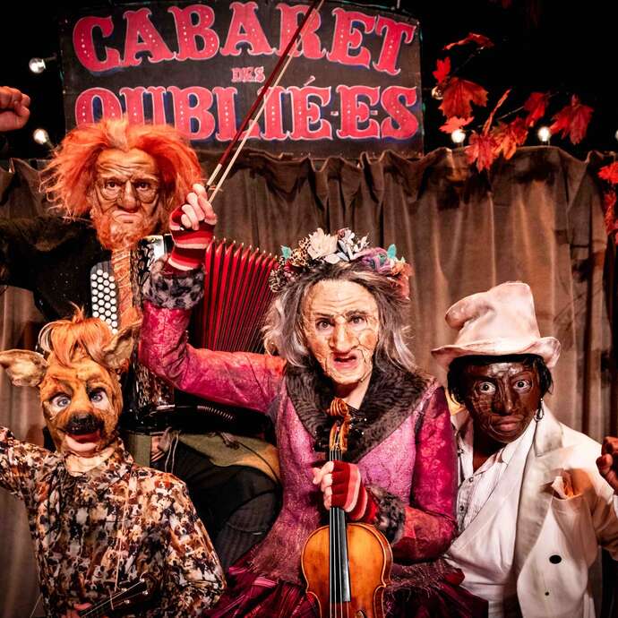 Spectacle musical : Le cabaret des oublié.e.s Spectacle musical : Le cabaret des oublié.e.s