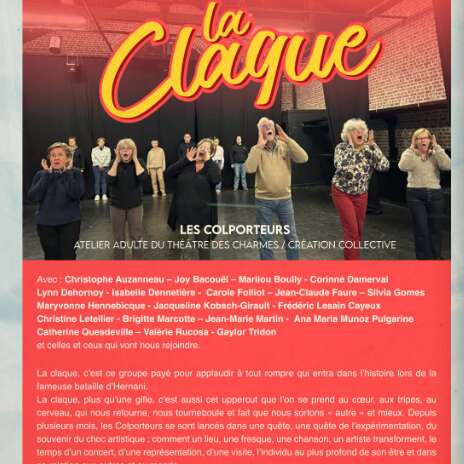 Théâtre : La claque