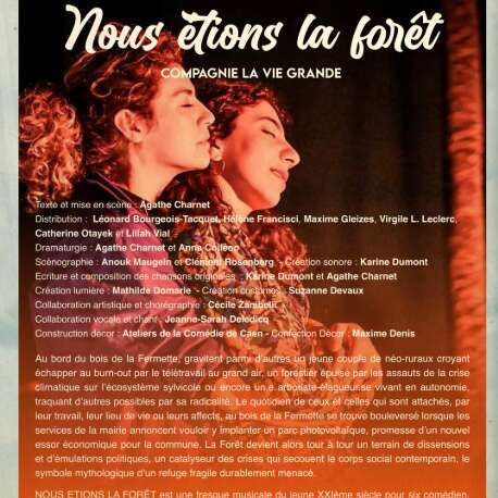 Théâtre : Nous étions dans la forêt