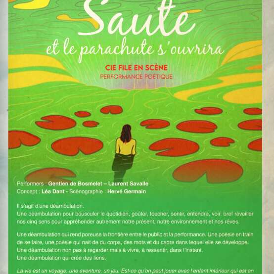 Performance poétique : Saute et le parachute s'ouvrira