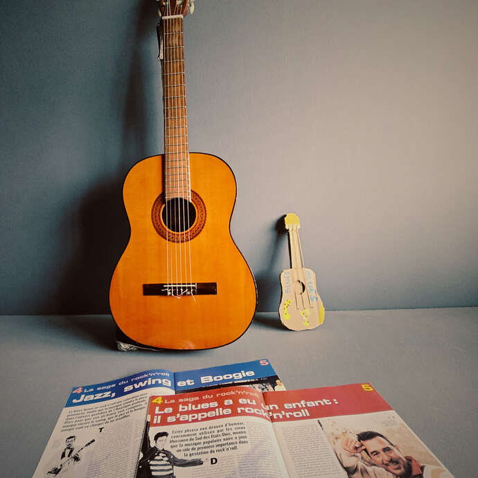 Sur la route du blues – Fabrique ta mini guitare
